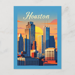 Cartão postal Houston Texas