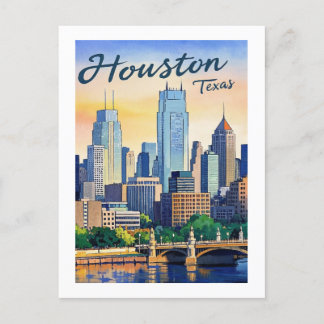 Cartão postal Houston Texas