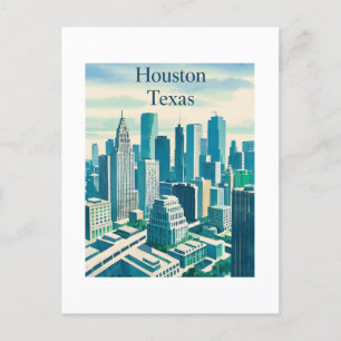Cartão postal Houston Texas