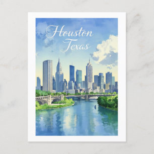 Cartão postal Houston Texas
