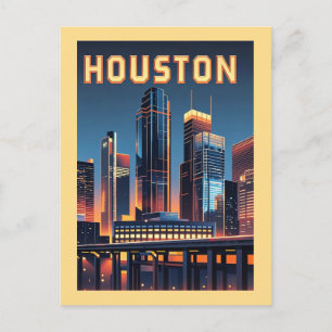 Cartão postal Houston Texas