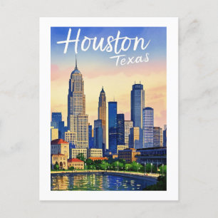 Cartão postal Houston Texas