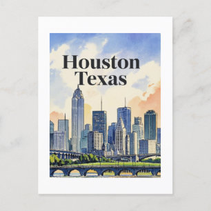 Cartão postal Houston Texas
