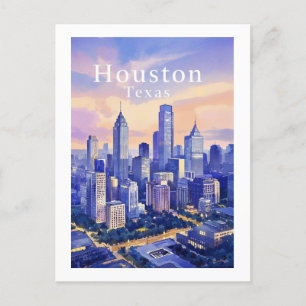 Cartão postal Houston Texas