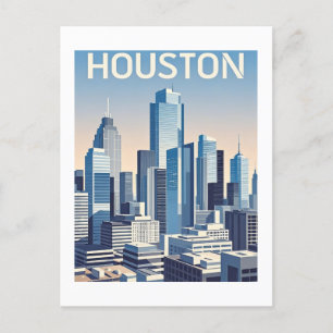 Cartão postal Houston Texas