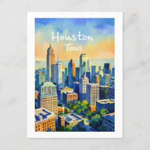 Cartão postal Houston Texas