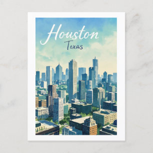 Cartão postal Houston Texas