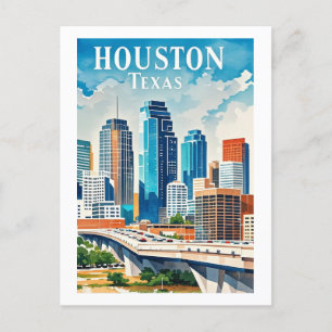 Cartão postal Houston Texas