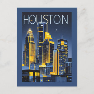 Cartão postal Houston Texas