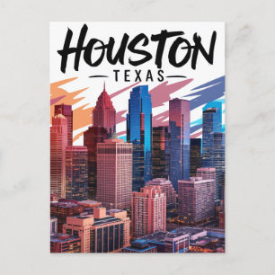 Cartão postal Houston Texas