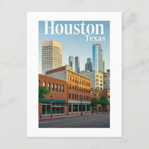 Cartão postal Houston Texas