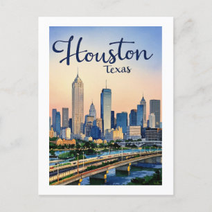 Cartão postal Houston Texas