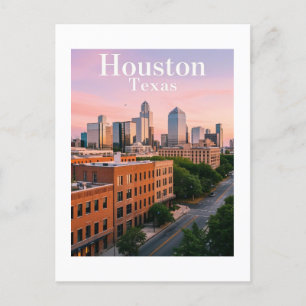 Cartão postal Houston Texas