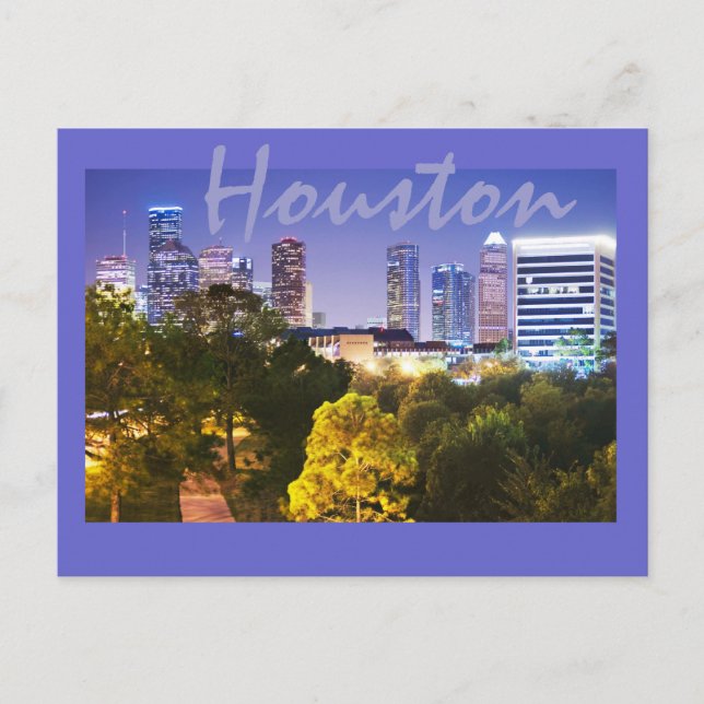 Cartão Postal Houston, Texas, E.U.A. (Frente)