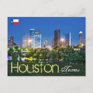 Cartão Postal Houston, Texas, EUA