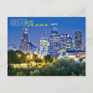 Cartão Postal Houston, Texas, EUA