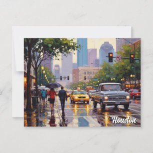 Cartão Postal Houston Texas Viagem