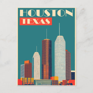 Cartão Postal Houston, Texas, Viagem