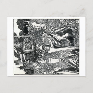 Cartão Postal Howard Pyles "King Arthur"