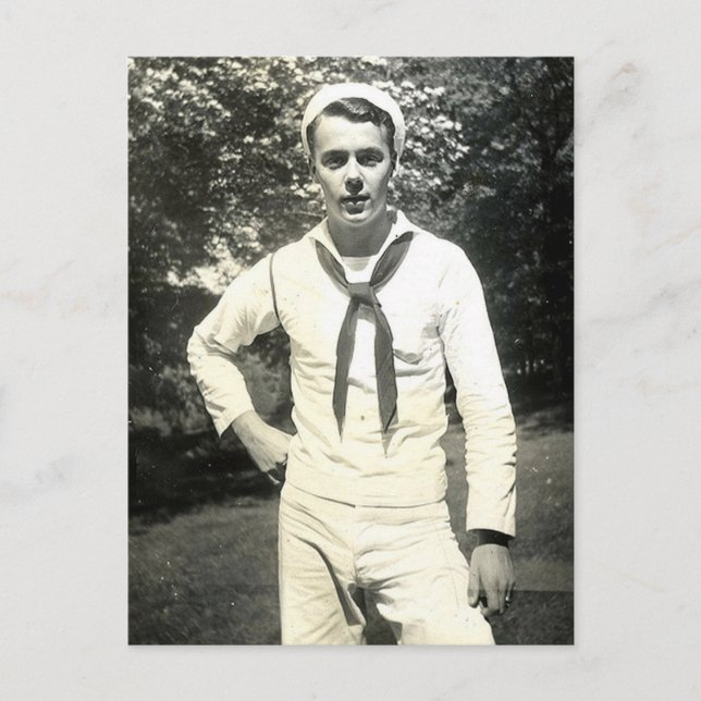 Cartão Postal Howdy Sailor (Frente)