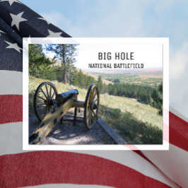 Cartão Postal Howitzer Cannon, Big Hole River, BIg Hole NB, MT
