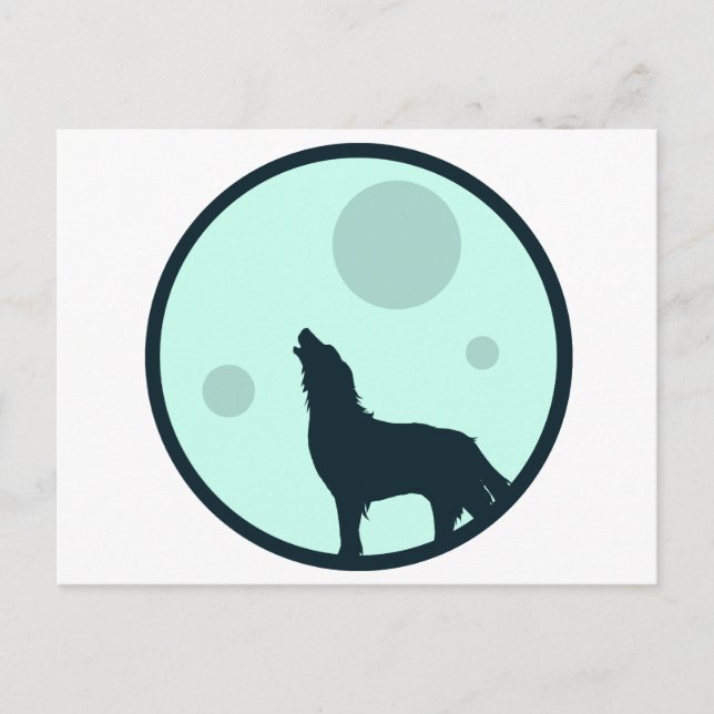 Cartão Postal Howl to the Moon (Frente)