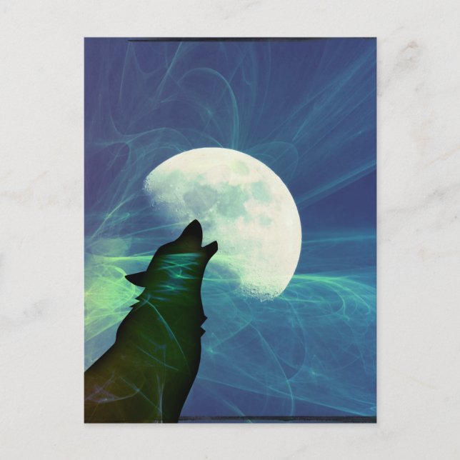 Cartão Postal Howling Moon (Frente)