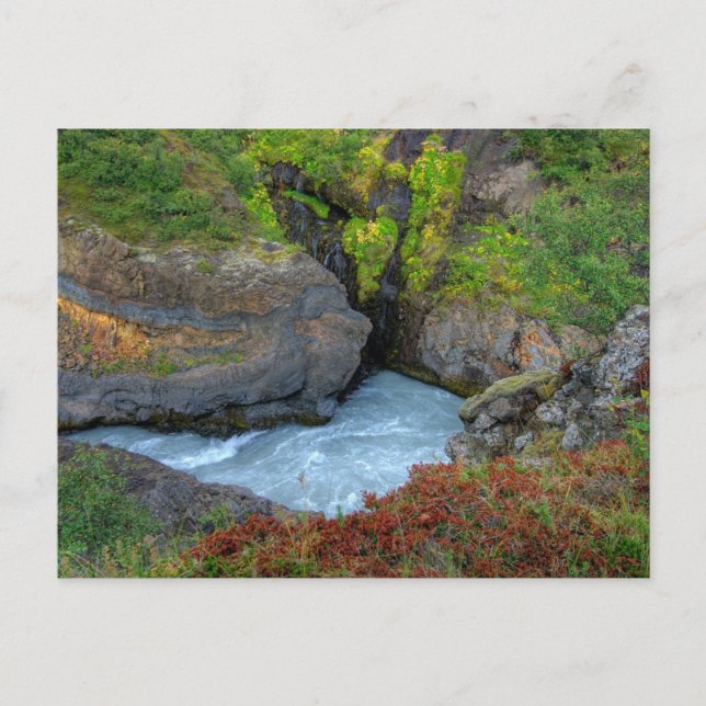 Cartão Postal Hraunfossar I (Frente)