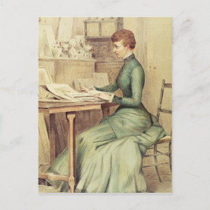 Cartão Postal HRH A Princesa do País de Gales