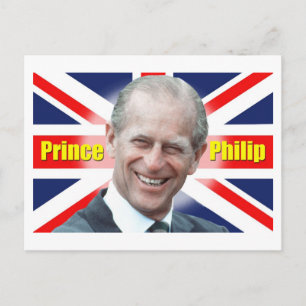 Cartão Postal HRH Prince Philip