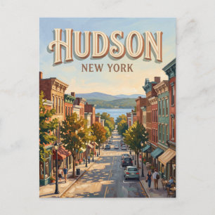 Cartão Postal Hudson Nova York