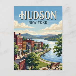 Cartão Postal Hudson Nova York