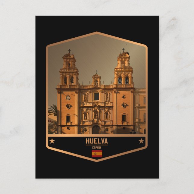 Cartão Postal Huelva (Frente)
