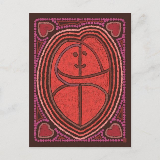 Cartão Postal Hug (Frente)