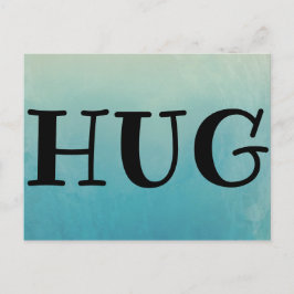 Cartão Postal Hug de Encomenda de Correio