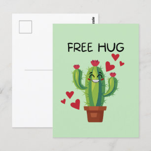 Cartão Postal Hug Gratuito