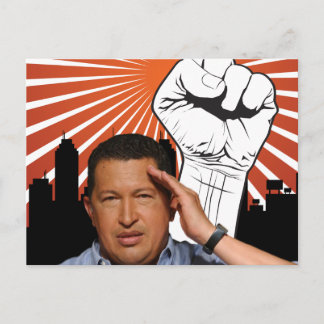 Cartão Postal Hugo Chavez - estilo Hugo Salutes