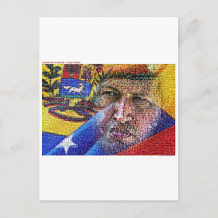 Cartão Postal Hugo Chavez - Venezuela.