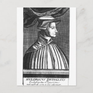 Cartão Postal Huldrych Zwingli