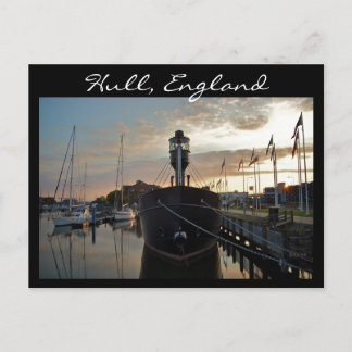 Cartão Postal Hull Marina, Sunset [Cartão postal]