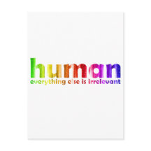Humano - Tudo o resto é irrelevante