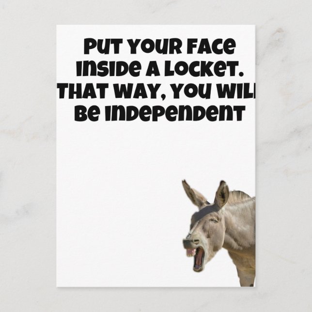 Cartão Postal Humor de Joias (Frente)