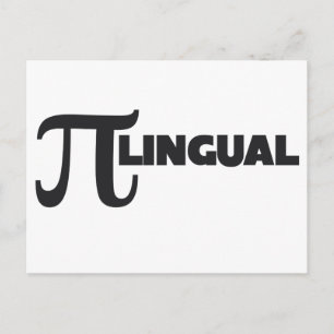 Cartão Postal Humor do Geek de Matemática Pi Day