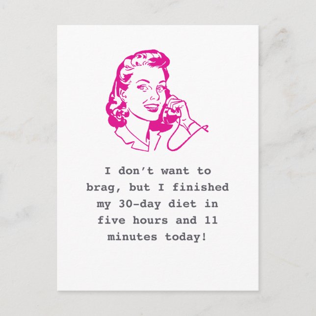 Cartão Postal Humor Pandêmico: O Ganho De Peso Covid-19 (Frente)