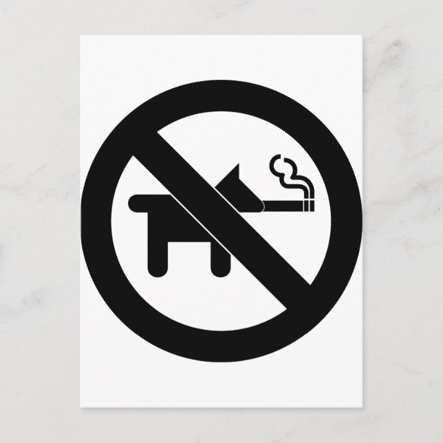 Cartão Postal humor pictograma (Frente)