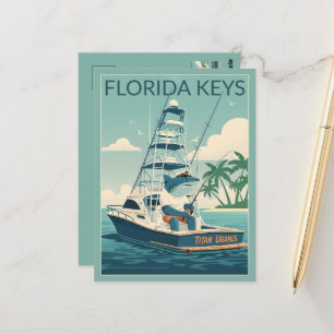 Cartão Postal Humorístico da WPA das Florida Keys