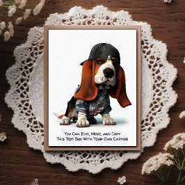 Cartão Postal Humorous Customizable Any Occasion Postcard