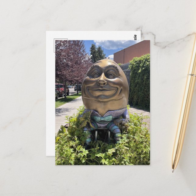 Cartão postal Humpty Dumpty (Frente/Verso In Situ)