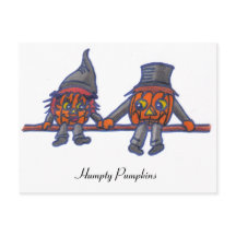 Humpty Pumpkins...cartão postal