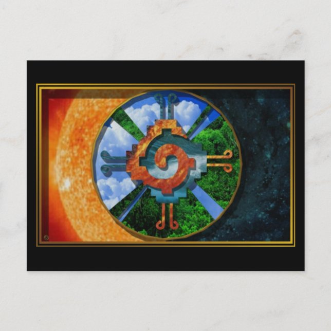 Cartão Postal Hunab Ku (Frente)